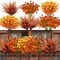 12 Bundles Artificial Fall Flowers for Outdoors Fall Decorations